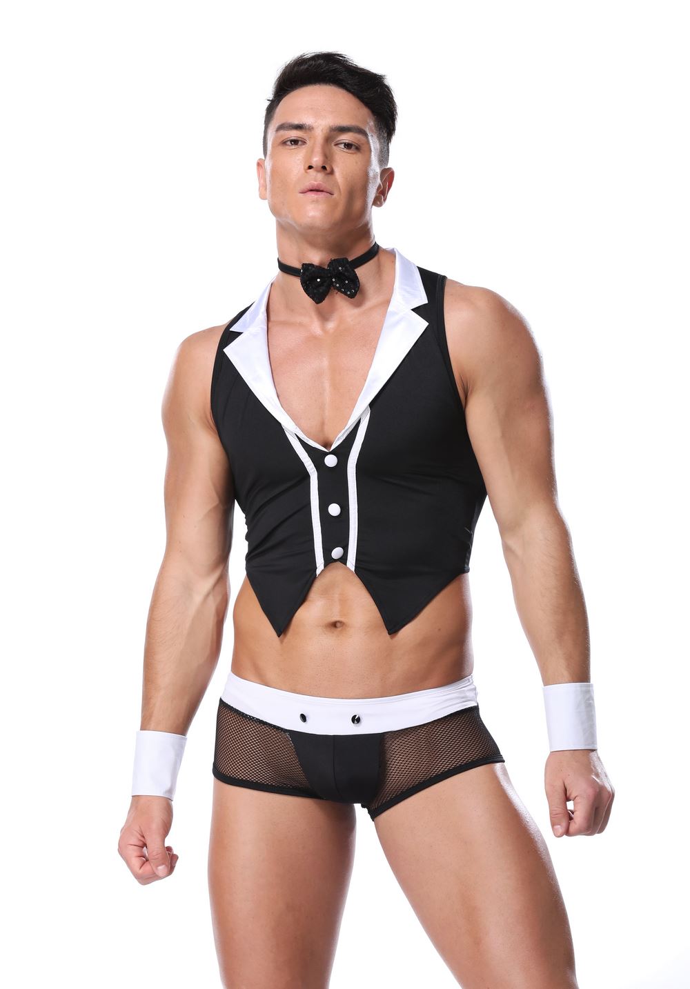 F1905 Mens Sexy Lingerie Suit Costume Nightclub Uniform